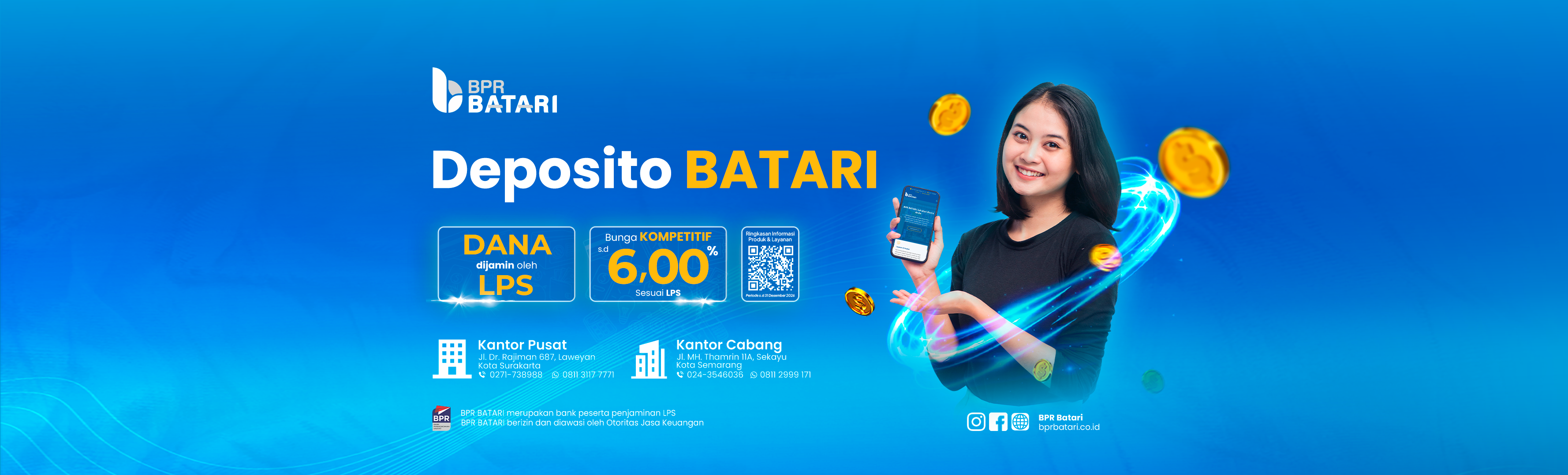 Deposito Batari - Investasi  Dijamin LPS